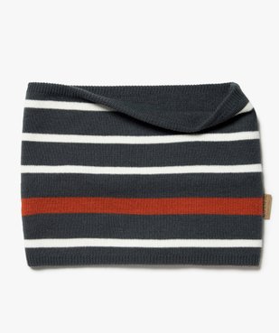 Echarpe snood enfant à rayures - LuluCastagnette vue1 - LULUCASTAGNETTE - GEMO