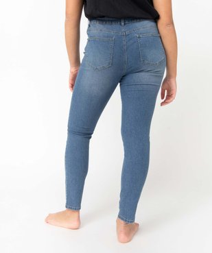 Jean Slim extensible femme vue3 - GEMO(FEMME PAP) - GEMO