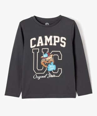 Tee-shirt manches longues avec motif tigre garçon - Camps United vue1 - CAMPS G4G - GEMO