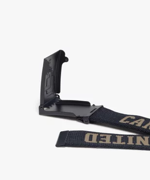 Ceinture en toile tissée homme - Camps United vue3 - CAMPS UNITED - GEMO