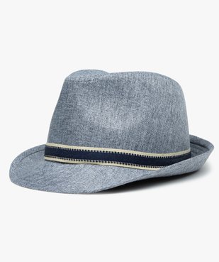 Chapeau garçon trilby chiné vue4 - GEMO (ENFANT) - GEMO