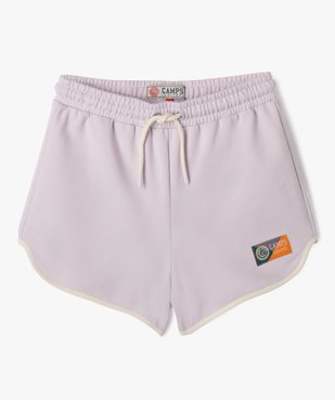 Short de sport avec taille élastique fille - Camps United vue1 - CAMPS G4G - GEMO