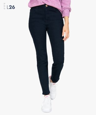 Jean femme slim à taille haute ultra stretch - L26 vue1 - GEMO 4G FEMME - GEMO