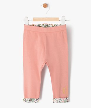 Legging réversible bébé fille - LuluCastagnette vue1 - LULUCASTAGNETTE - GEMO