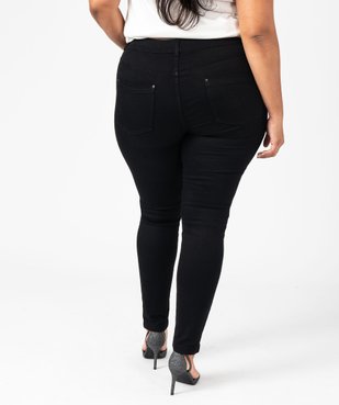 Jegging à large ceinture élastique et taille normale femme grande taille vue3 - GEMO 4G GT - GEMO