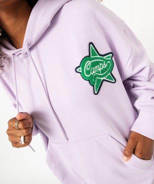 Sweat oversize à capuche femme - Camps United vue5 - CAMPS UNITED - GEMO