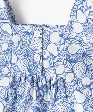 Blouse sans manches imprimée bébé fille vue2 - GEMO(BEBE DEBT) - GEMO