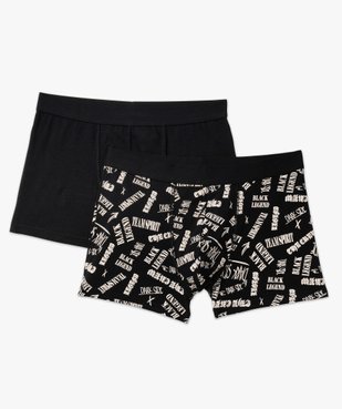 Boxers en coton stretch homme (lot de 2) vue4 - GEMO 4G HOMME - GEMO