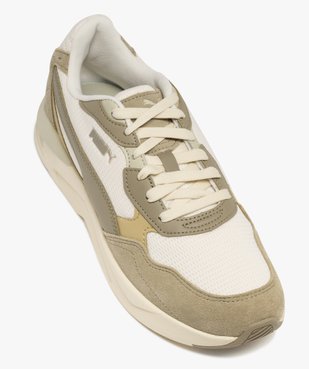 Baskets homme running dessus en mesh et détails suédés - Puma vue5 - PUMA - GEMO