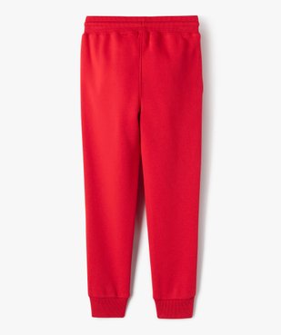 Pantalon de jogging avec intérieur molletonné garçon vue4 - GEMO (ENFANT) - GEMO