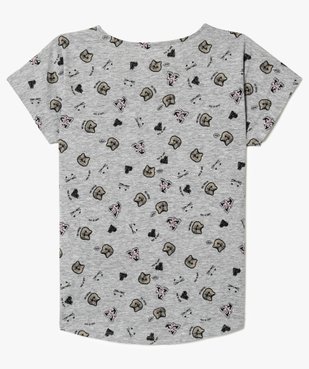 Tee-shirt ado fille à motifs vue2 - GEMO (JUNIOR) - GEMO