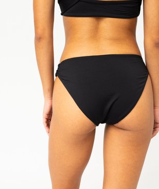 Bas de maillot de bain forme culotte femme vue2 - GEMO 4G FEMME - GEMO