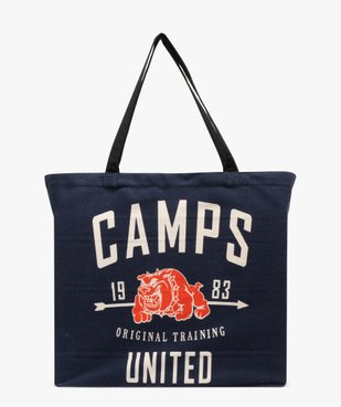 Tote bag en toile denim - Camps United vue1 - CAMPS - GEMO