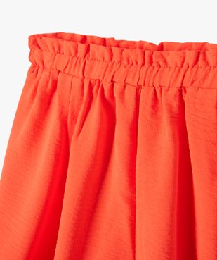 Short ample avec taille élastique fille vue2 - GEMO (ENFANT) - GEMO