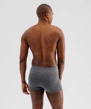 Boxer en maille extensible sans coutures uni homme (lot de 2) vue6 - GEMO(HOMWR HOM) - GEMO