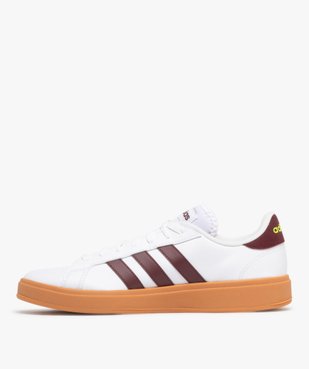 Baskets Grand Court Base style rétro homme - Adidas vue9 - ADIDAS - GEMO