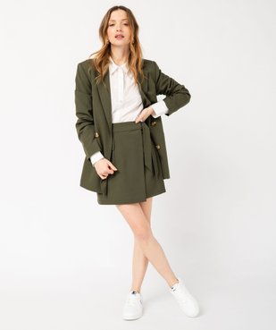 Veste droite à porter ouverte femme vue5 - GEMO(FEMME PAP) - GEMO