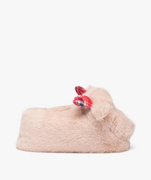 Chaussons fille en volume tête de cerf spécial Noël vue2 - GEMO 4G FILLE - GEMO