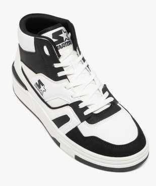 Baskets homme mid-cut bicolores style streetwear - Starter vue5 - STARTER - GEMO