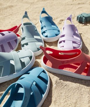 Sandales de plage fille extra souples - Boatilus vue6 - BOATILUS - GEMO