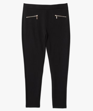 Leggings avec fausses poches zippées femme grande taille vue4 - GEMO (G TAILLE) - GEMO