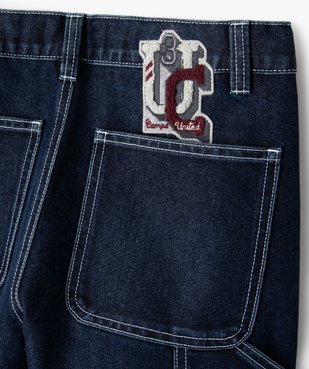 Jean loose multipoches garçon - Camps United vue4 - CAMPS - GEMO