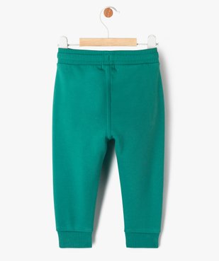 Pantalon de jogging avec ceinture bord-côte bébé garçon vue5 - GEMO 4G BEBE - GEMO