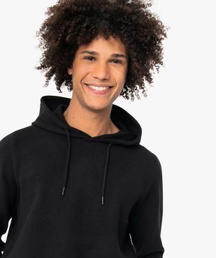 Pull homme à capuche façon sweat vue1 - GEMO (HOMME) - GEMO