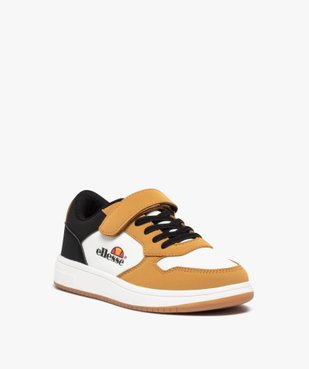 Baskets tricolores avec fermeture scratch garçon - Ellesse vue2 - ELLESSE - GEMO