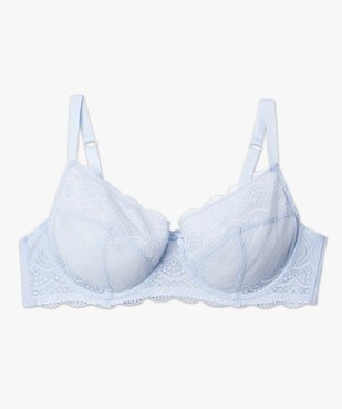 Soutien-gorge emboitant à armatures en dentelle grande taille vue4 - GEMO(HOMWR FEM) - GEMO