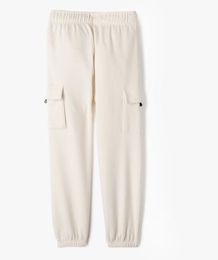 Pantalon de jogging avec poches à rabat garçon vue4 - GEMO (JUNIOR) - GEMO