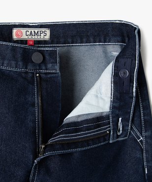 Jean loose multipoches garçon - Camps United vue3 - CAMPS - GEMO