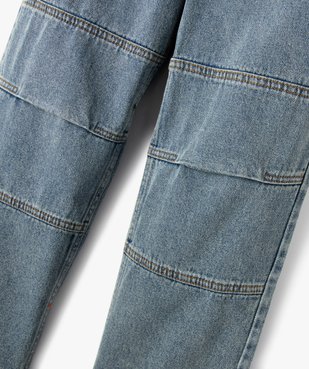 Pantalon baggy avec taille ajustable garçon vue3 - GEMO (JUNIOR) - GEMO