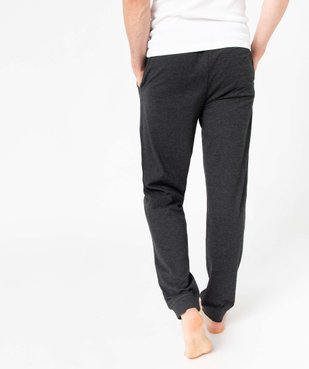 Pantalon de pyjama en jersey à taille élastique homme vue5 - GEMO(HOMWR HOM) - GEMO