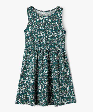 Robe sans manches à motifs fleuris fille vue1 - GEMO (ENFANT) - GEMO