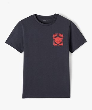 Tee-shirt à manches courtes avec motif streetwear garçon vue1 - GEMO 4G GARCON - GEMO