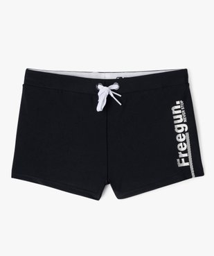 Maillot de bain boxer avec inscription garçon - Freegun vue1 - FREEGUN - GEMO