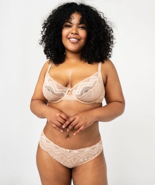 Culotte en dentelle femme grande taille vue3 - GEMO(HOMWR FEM) - GEMO