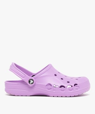 Sabots souples femme unis perforés à bride amovible - Crocs vue1 - CROCS - GEMO