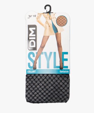 Collant femme à motifs losanges - DIM Style vue5 - DIM - GEMO