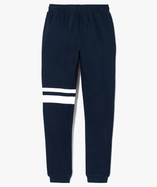 Pantalon de jogging en molleton imprimé vue3 - GEMO (JUNIOR) - GEMO