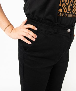 Pantalon slouchy à taille élastique femme grande taille vue2 - GEMO 4G GT - GEMO