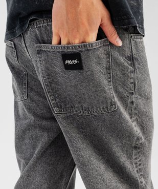 Jean loose en denim patiné homme vue5 - GEMO (HOMME) - GEMO