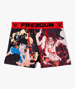 Boxer en microfibre imprimé One Piece garçon - Freegun vue1 - FREEGUN - GEMO