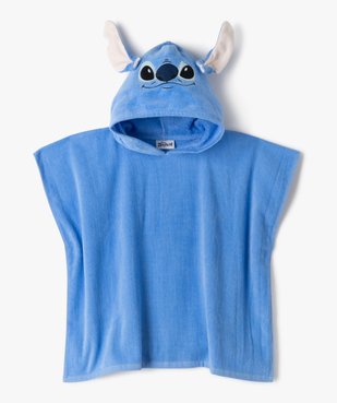 Cape de bain poncho à capuche avec oreilles amovibles enfant - Disney Stitch vue1 - LILO & STITCH - GEMO