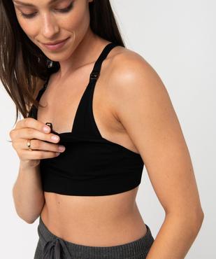 Soutien-gorge d’allaitement avec dos modulable vue3 - GEMO (MATER) - GEMO