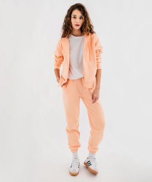 Sweat zippé à capuche femme vue4 - GEMO(FEMME PAP) - GEMO