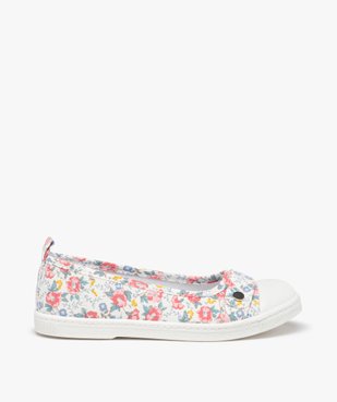 Ballerines fille en toile avec bout renforcé vue1 - GEMO (ENFANT) - GEMO