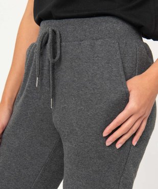 Pantalon de jogging molletonné femme vue2 - GEMO(FEMME PAP) - GEMO