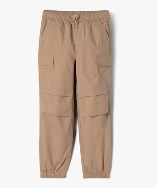 Pantalon parachute avec poches à rabat garçon vue2 - GEMO (ENFANT) - GEMO